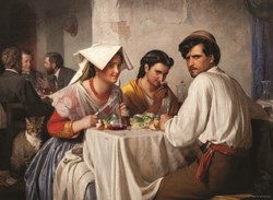 DToys Carl Bloch : In a Roman Osteria - 1,000 pieces