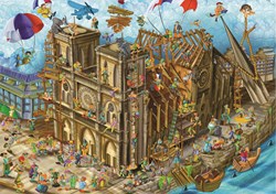 DToys Cartoon Collection - Notre Dame - 1,000 pieces