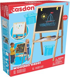 Casdon chevalet en bois jouet éducatif multicolore