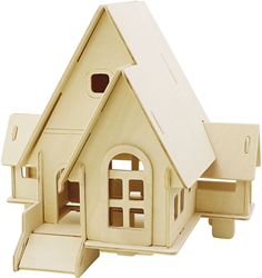 Creativ Company CC 3D-Holzbaukasten-Haus