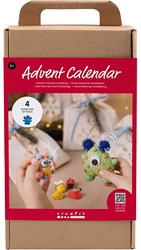 Creativ Company Adventskalender kreative Geschenke Modellieren für Kinder