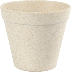 Creativ Company Blumentopf Bambusfasern umweltfreundlich dekorieren 10x11cm