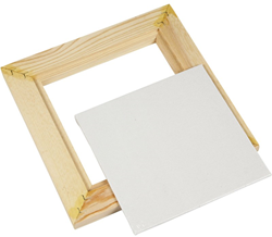 Creativ Company panneau toile avec cadre 20,8x20,8 cm peinture