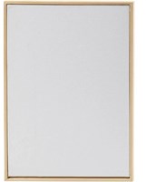 Creativ Company panneau toile à peindre A4 avec cadre 280 g blanc
