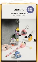 Creativ Company CC DIY Kit Modelleren Funny Friends