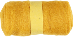 Creativ Company CC kardierte Wolle 100gr Gelb