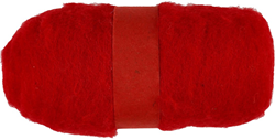 Creativ Company CC kardierte Wolle 100gr Rot