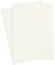 Creativ Company farbiger Karton A4 elfenbein 20 Blatt Bastelpapier