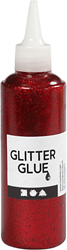 Creativ Company CC Glitzerkleber 118 ml Rot