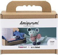 Creativ Company Häkelset Amigurumi Maus mint - kreatives Spielzeug