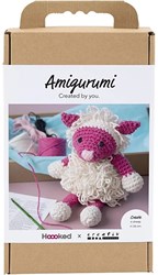 Creativ Company CC Haakpakket Amigurumi Schaap Roze Off White