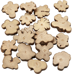 Creativ Company CC Hout Mix Firguren 15-40 mm 230 gr