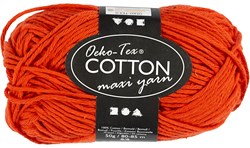 Creativ Company CC Katoengaren 8/8 50 gr - Rood