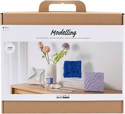 Creativ Company kit créatif modelage décoration murale maxi set peinture