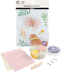 Creativ Company Bastelset Schmetterling Lebenszyklus Silk Clay Modellieren