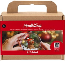 Creativ Company kit créatif Noël modelage boule renne loisir