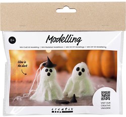 Creativ Company Mini kit de modelage Halloween fantômes et figurines enfants