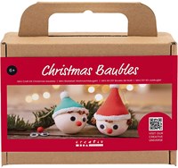 Creativ Company Mini kit créatif décorations lutins sapin de Noël DIY