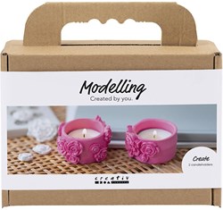Creativ Company kit créatif modelage photophores DIY