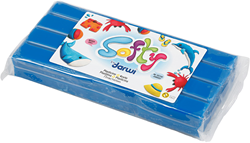 Creativ Company Knete Softy Modelliermasse 500 gr blau Kinder