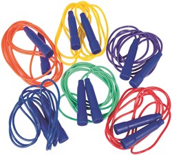 Spordas corde à sauter set 270cm - 6 cordes colorées