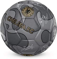 Team Merchandise 32 Panel Camo Signature Football - Chelsea - 5 - Silver