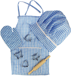 Bigjigs Set de cuisine bleu