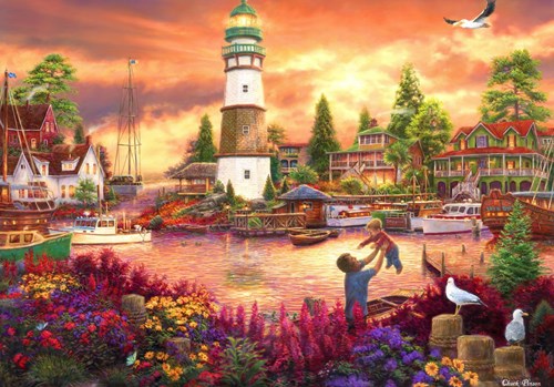 Grafika Chuck Pinson - Love Lifted Me - 1,000 pieces