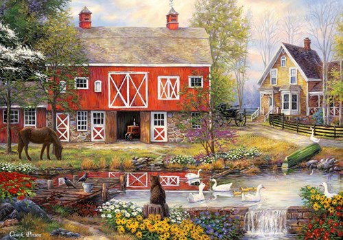 Grafika Chuck Pinson - Reflections On Country Living - 1,000 pieces