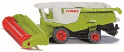 SIKU 1476, Claas Mähdrescher, Metall/Kunststoff, Grün, Bewegliche Haspel, Schwenkbares Abtankrohr