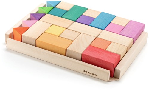 Ocamora ensemble de construction jouet - blocs éducatifs colorés pour enfants-2