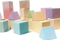 Ocamora ensemble de construction jouet en carton coloré pour enfants