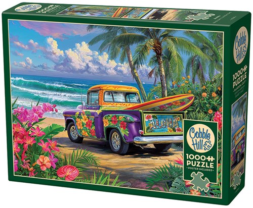 Cobble Hill puzzle Aloha - puzzle paysage 1000 pièces-2