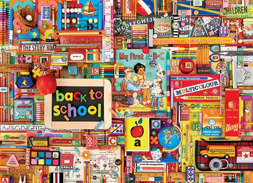 Cobble Hill Puzzle 1000 Teile Back to School Landschaft
