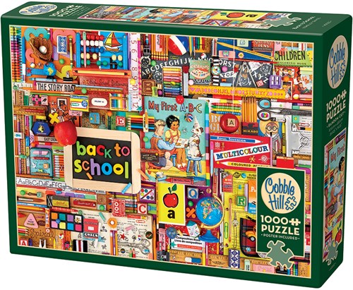 Cobble Hill Puzzle 1000 Teile Back to School Landschaft-2