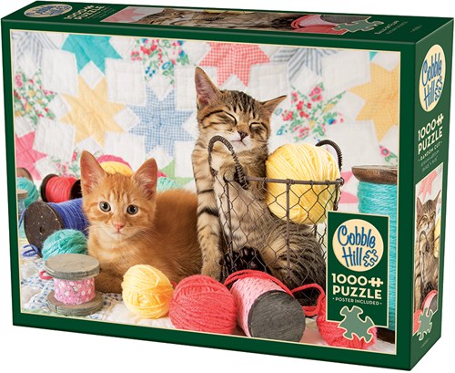 Cobble Hill puzzle Balls of Fluff - 1000 pièces de plaisir-2
