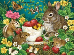 Cobble Hill Puzzle Berry Sweet - 275 Teile Kartonpuzzle