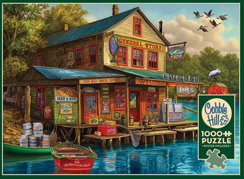 Cobble Hill puzzle Bob's Beer & Bait - 1000 pièces de plaisir
