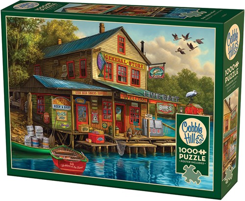 Cobble Hill puzzle Bob's Beer & Bait - 1000 pièces de plaisir-2