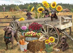 Cobble Hill Puzzle Choc Wagon - 500 Teile Legespiel Multicolor