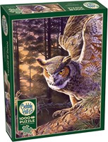 Cobble Hill puzzle chasseur du soir - 1000 pièces amusement garanti-2