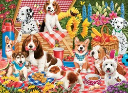 Cobble Hill Puzzle - Familienpuzzle Picknickparty - 350 Teile