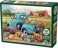 Cobble Hill Puzzle 1000 Teile - Blumenwagen Jigsaw Puzzle-2