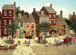 Cobble Hill Puzzle 1000 Teile - The Curve in the Square Puzzle