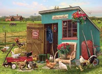 Cobble Hill puzzle animaux The Happy Hen House 1000 pièces