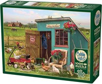 Cobble Hill puzzle animaux The Happy Hen House 1000 pièces-2