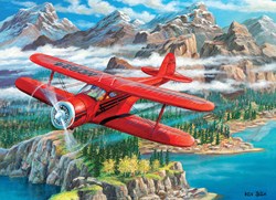 Cobble Hill puzzle avion 500 pièces Beechcraft Staggerwing