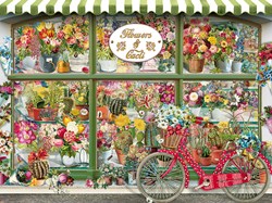 Cobble Hill Puzzle - Flowers and Cacti Shop - XXL Teile - 275 Stück