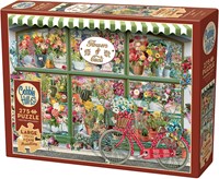 Cobble Hill Puzzle - Flowers and Cacti Shop - XXL Teile - 275 Stück-2