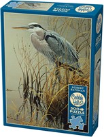 Cobble Hill Puzzle - Großer Blauer Reiher - XXL Teile - 500 Stück-2